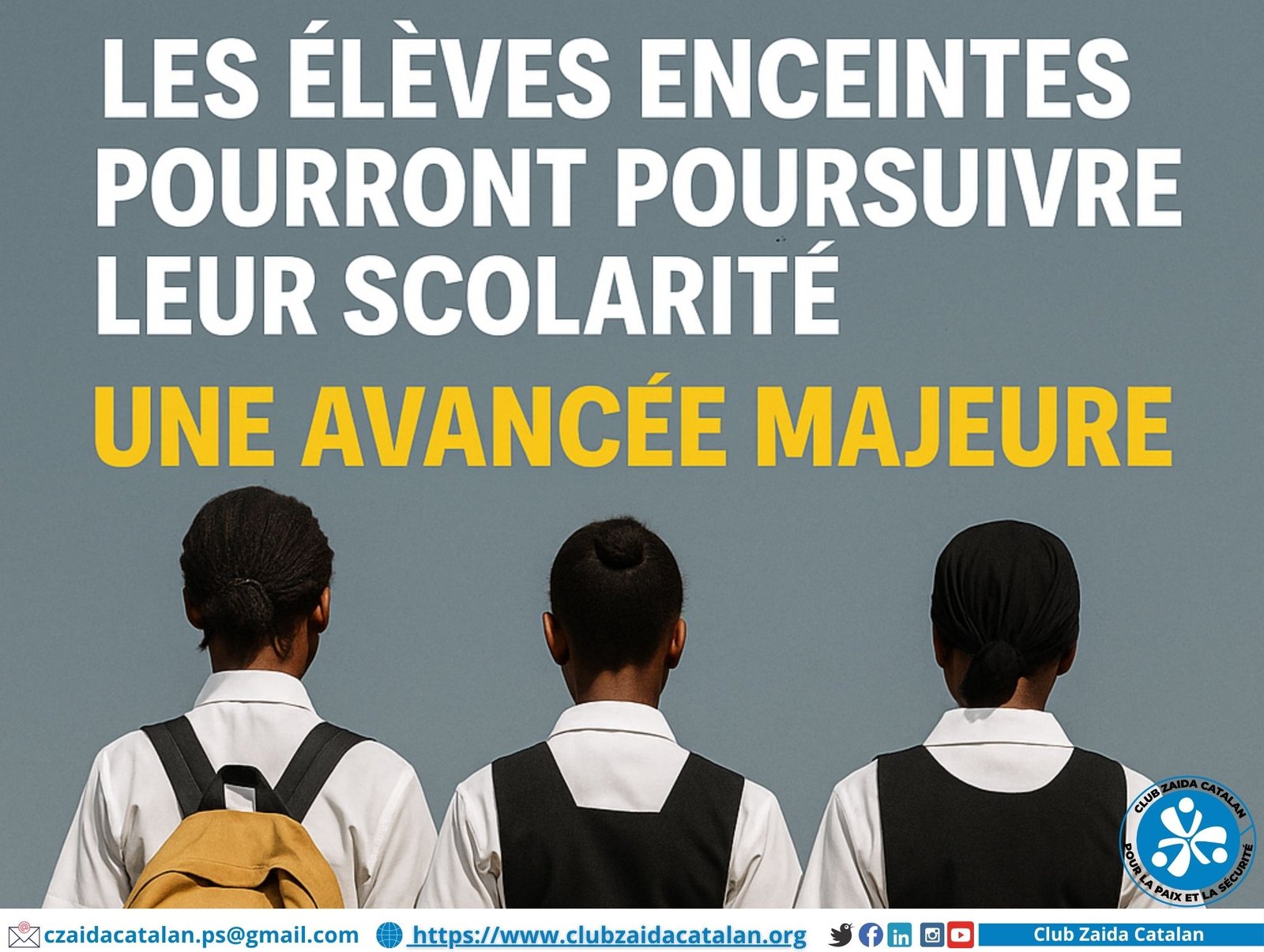 Maintiens des élèves enceintes à l'école : Une victoire pour l’inclusion et l’égalité de genre en RDC