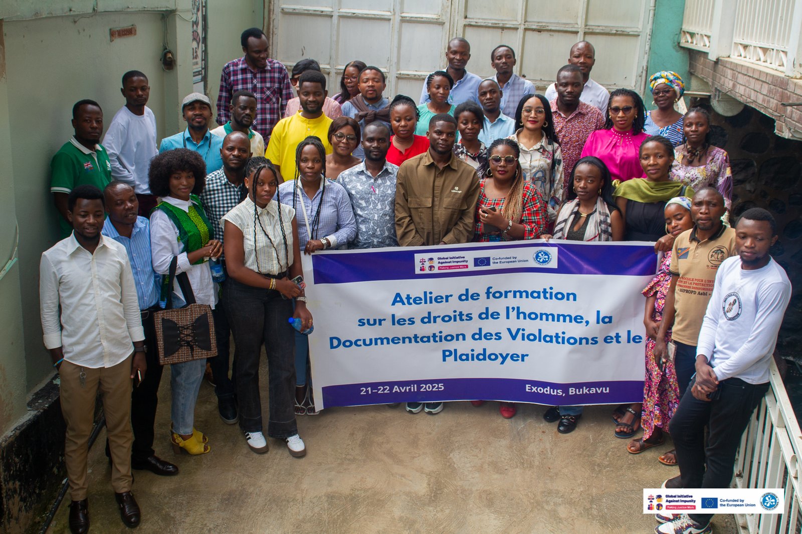 Bukavu : 40 organisations de jeunes renforcent leurs capacités en droits humains, documentation et plaidoyer.