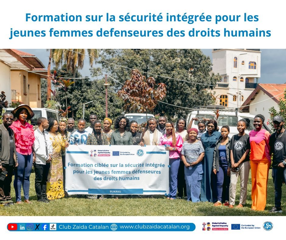 Formation ciblée sur la sécurité intégrée pour les jeunes femmes défenseures des droits humains.